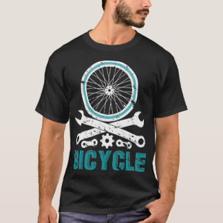 T-shirt Cycliste Cycliste Vélo Tandem