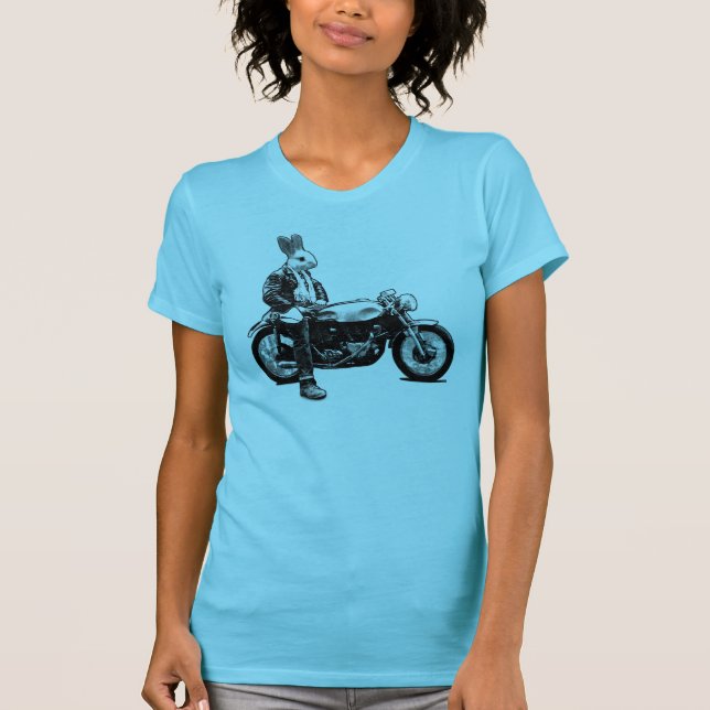 T-shirt Cycliste de lapin (Devant)