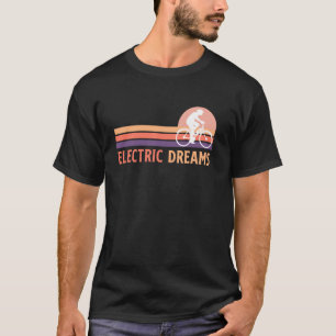 T-shirt Cycliste en vélo électrique RÊVES ÉLECTRIQUES Vélo