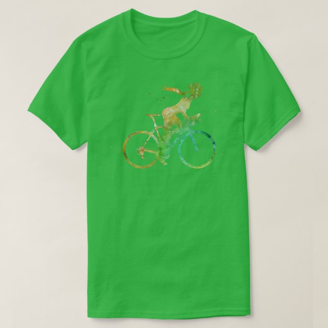 T-shirt Cycliste femme (Design devant)