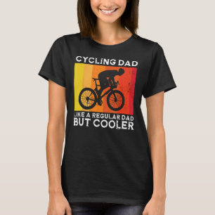 T-shirt Cycliste Fête des pères drôle Vélo Papa vélo caval