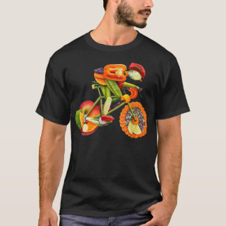 T-shirt Cycliste Fruit & Veggie & Triathlon & Gif