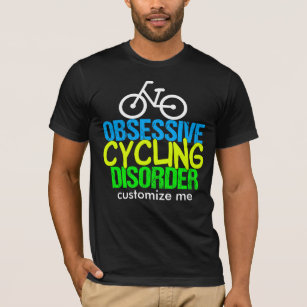 T-shirt Cycliste Obsessionnel