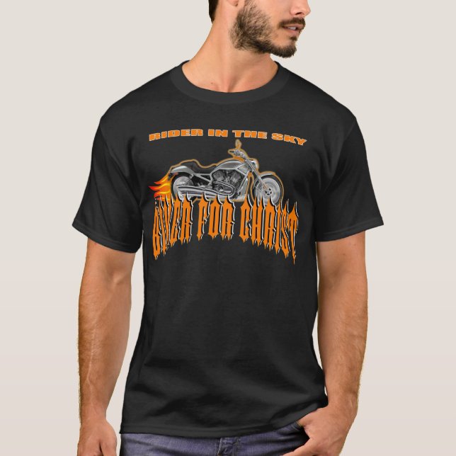 T-shirt Cycliste pour le Christ (Devant)