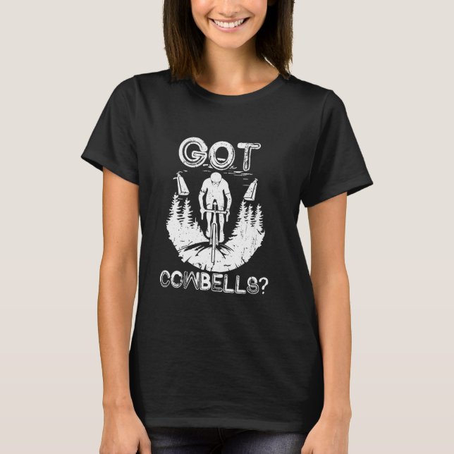 T-shirt Cyclocross a des sonnailles (Devant)