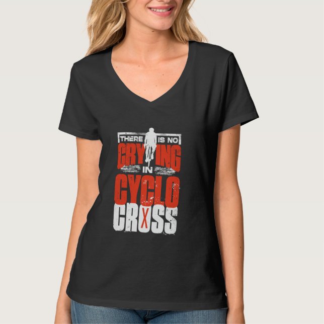 T-shirt Cyclocross Bicyclettes passionnés d'art (Devant)