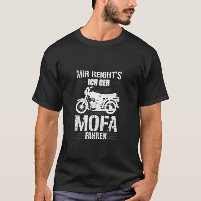 T-shirt Cyclomoteur 25 km/h - Moped (Devant)
