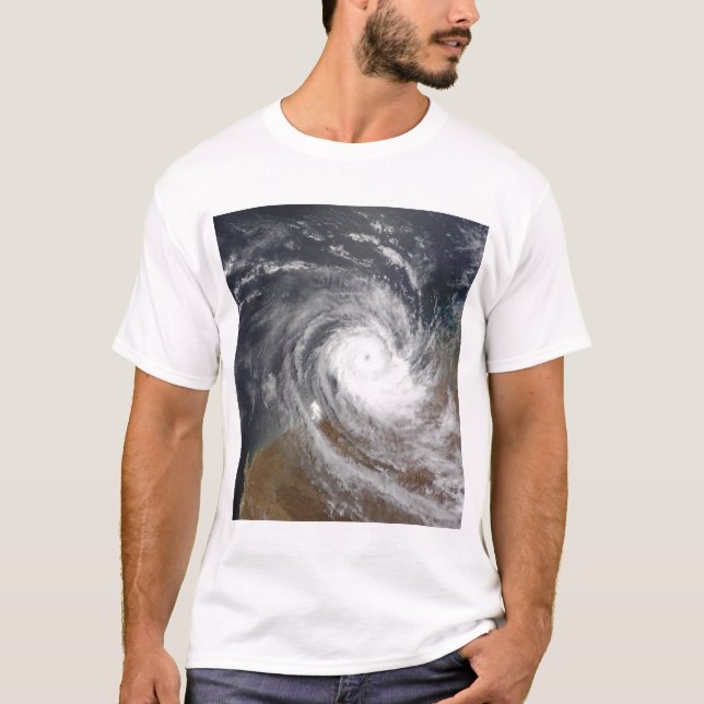 T-shirt Cyclone tropical Billy sur l'Australie 2 (Devant)
