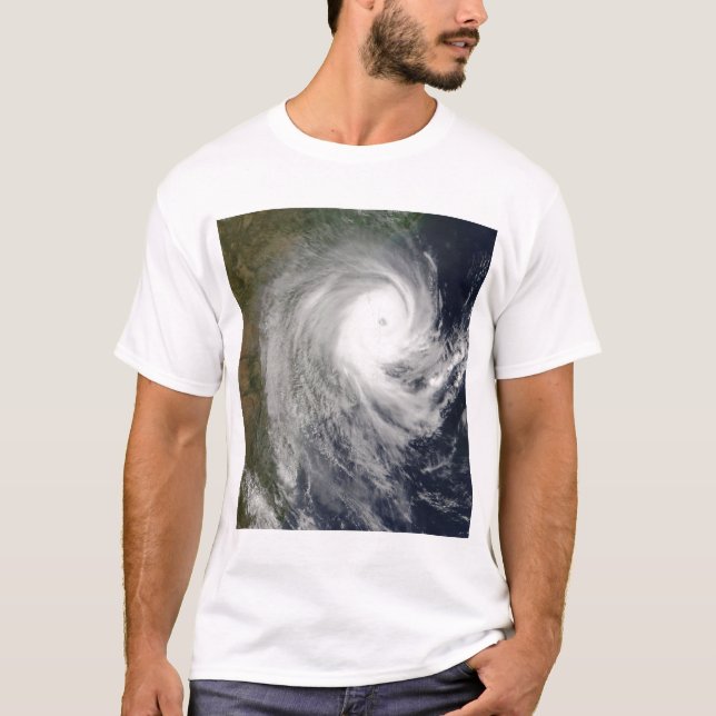 T-shirt Cyclone tropical Favio au Mozambique (Devant)