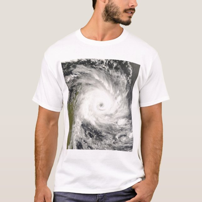 T-shirt Cyclone tropical Ivan sur Madagascar (Devant)