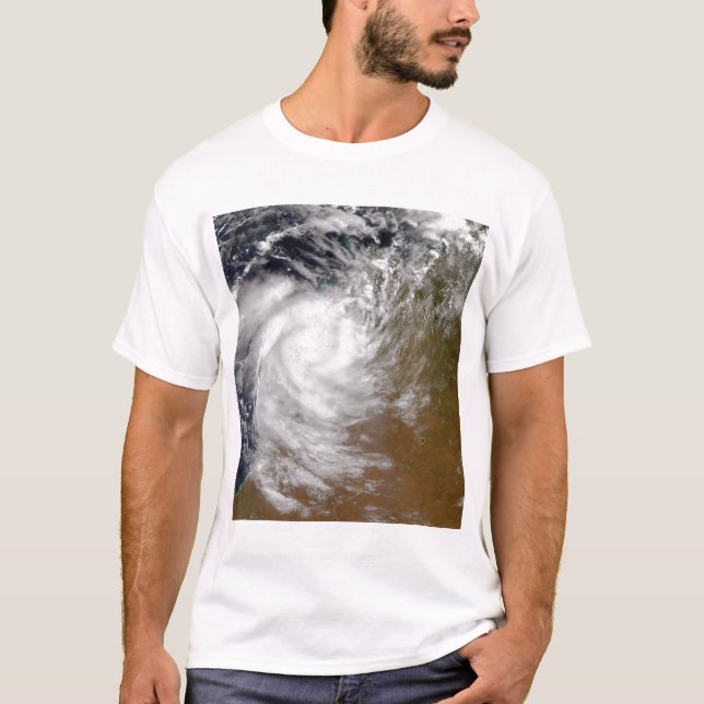 T-shirt Cyclone tropical Magda débarque en Australie (Devant)