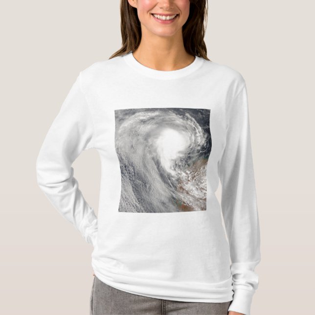 T-shirt Cyclone tropical Melanie au large de l'Australie (Devant)