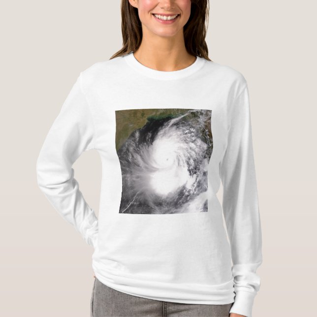 T-shirt Cyclone tropical Nargis (Devant)