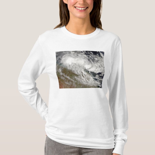 T-shirt Cyclone tropical Olga sur le nord-est de l'Austral (Devant)
