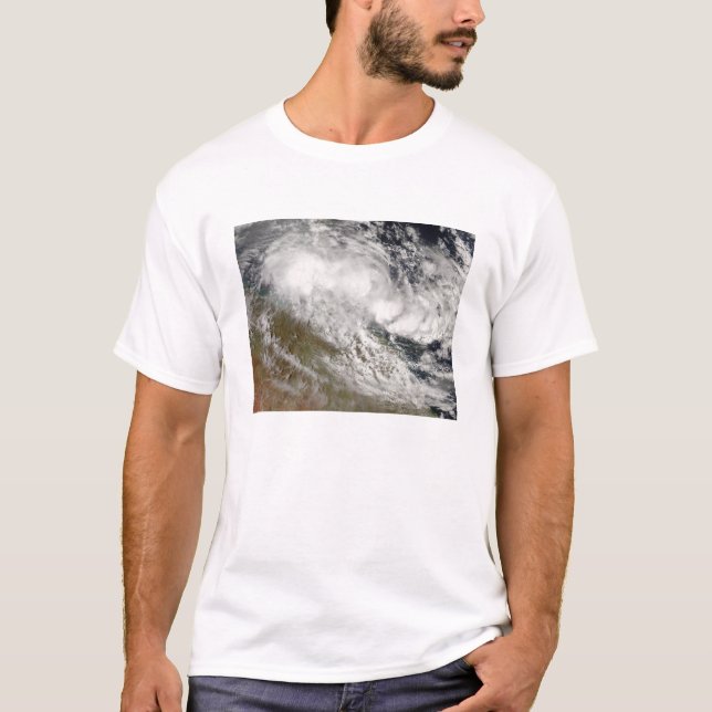 T-shirt Cyclone tropical Olga sur le nord-est de l'Austral (Devant)