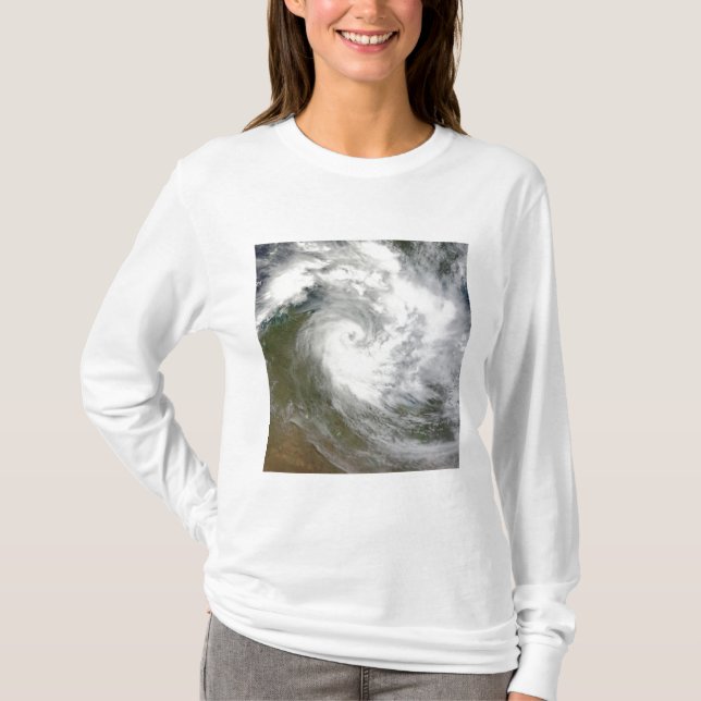 T-shirt Cyclone tropical Paul sur l'Australie (Devant)