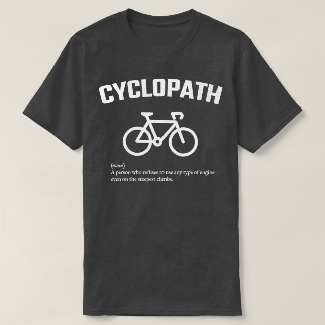 T-shirt Cyclopath (Design devant)