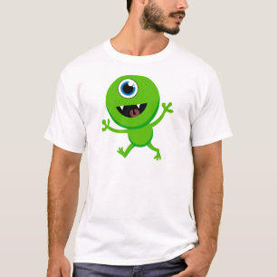 T-shirt Cyclopes verts de bébé