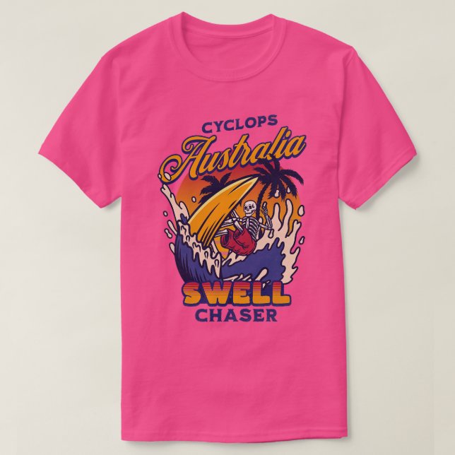 T-shirt Cyclops Esperance Australie Occidentale Big Wave S (Design devant)