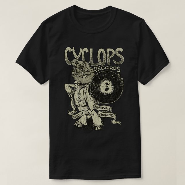 T-shirt Cyclops Records 1978 (Design devant)