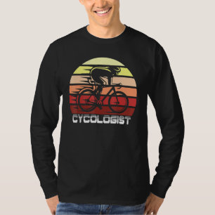 T-shirt Cycologiste Cycliste Vélo Voie cycliste