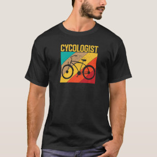 T-shirt Cycologiste de la vieille époque