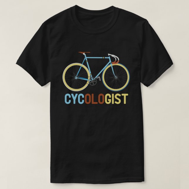 T-shirt Cycologiste Funny Vélo vélo vélo vélo Lover cadeau (Design devant)