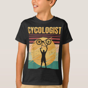 T-shirt Cycologiste - Vélo - Vélo Ride Hobby Race - Rétro