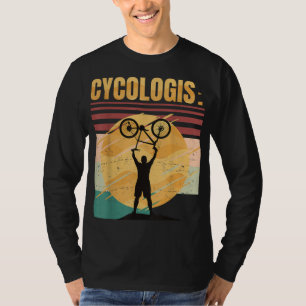 T-shirt Cycologiste - Vélo - Vélo Ride Hobby Race - Rétro