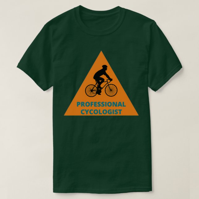 T-shirt Cycologue professionnel (Design devant)