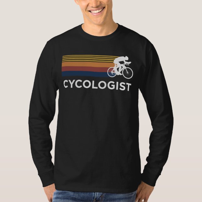 T-shirt Cycologue - Vélo amusant - Amateurs de vélo (Devant)