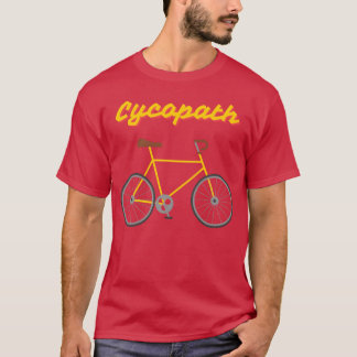 T-shirt Cycopath Citation de sport de vélo drôle famille