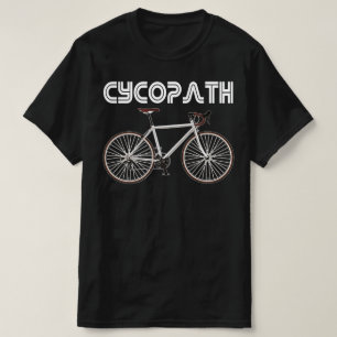 T-shirt cycopath drôle de vélo cadeau