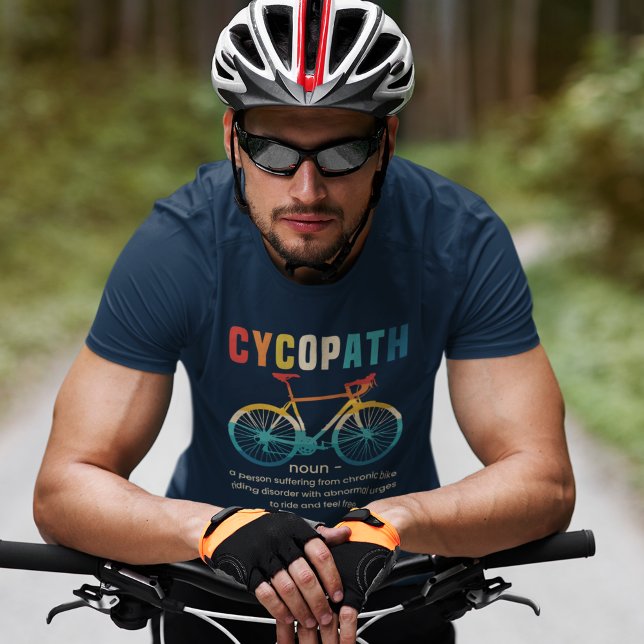 T-shirt Cycopath, Funny Gift for Cycling (Créateur téléchargé)