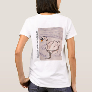 T-shirt Cygne - Force enveloppée de beauté