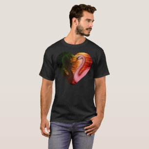 T-shirt Cygnes blancs et noirs