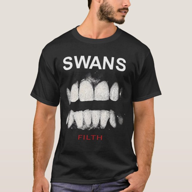 T-shirt cygnes groupe filth  Classique (Devant)