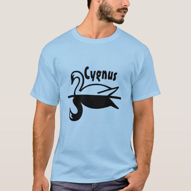 T-shirt Cygnus - Swan en latin (Devant)