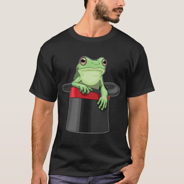T-shirt Cylindre de l'assistant de grenouille (Devant)