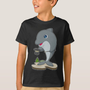 T-shirt Cylindre Dolphin Wizard