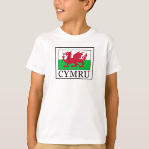 T-shirt Cymru