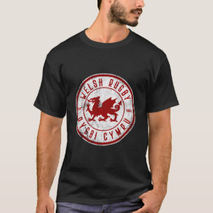 T-shirt Cymru Souvenir de Galles Rugby