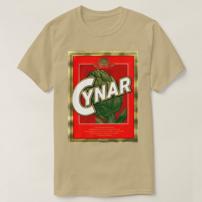 T-shirt Cynar Vintage (Design devant)