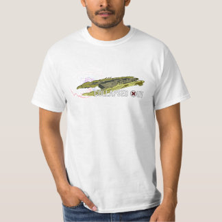 T-shirt CYNOU sur le blanc, pièce en t