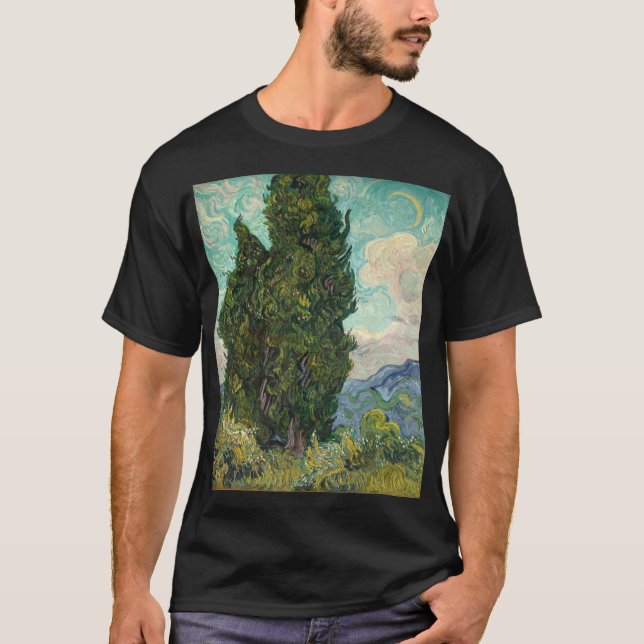 T-shirt Cypresses 1889 (Devant)