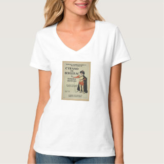 T-shirt Cyrano de Bergerac Vintage livre de couverture T-s