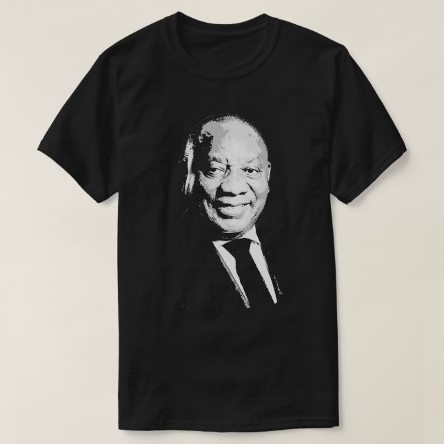 T-shirt Cyril Ramaphosa (Design devant)