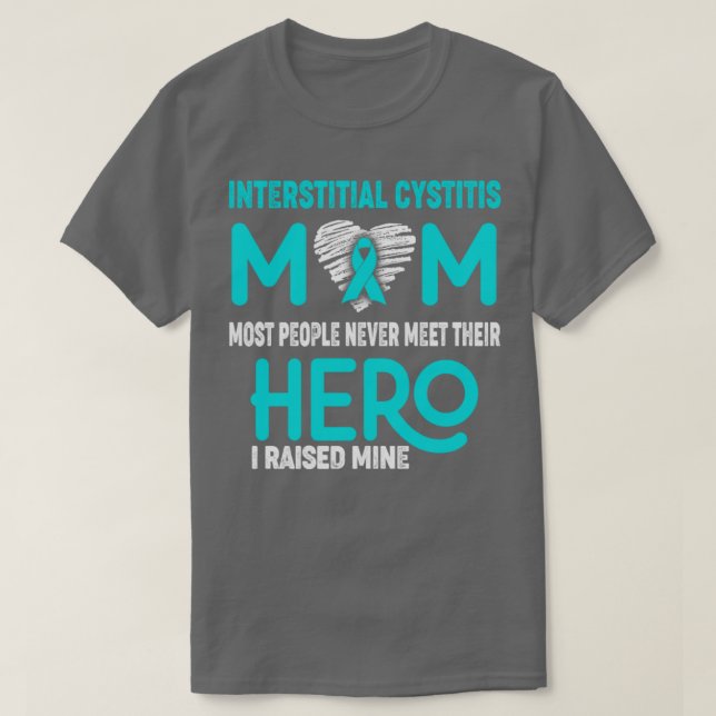 T-shirt Cystite Interstitielle Maman La plupart des gens n (Design devant)