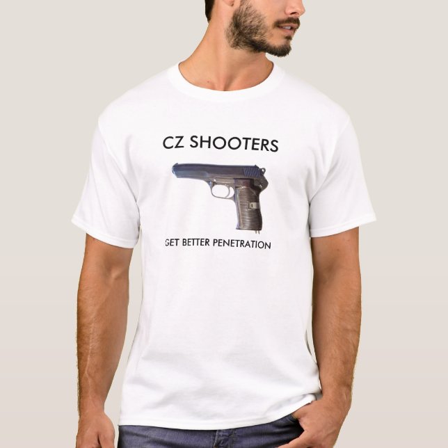 T-SHIRT CZ52, TIREURS DE LA CZ, OBTIENNENT UNE MEILLEURE (Devant)