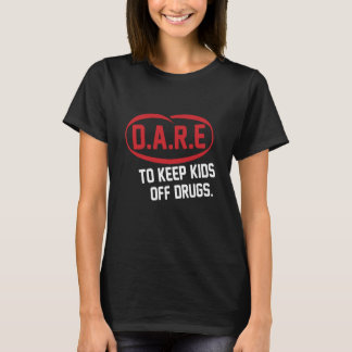 T-shirt D.A.R.E. (Dare) Logo Vintage 90's /dare pour garde